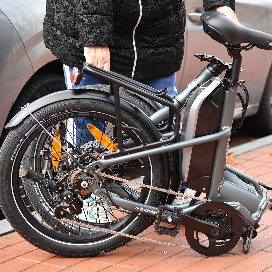 UrbanBiker Mini PLUS | VAE pliable | Moteur Central | Autonomie jusqu’à 100 km – Image 8